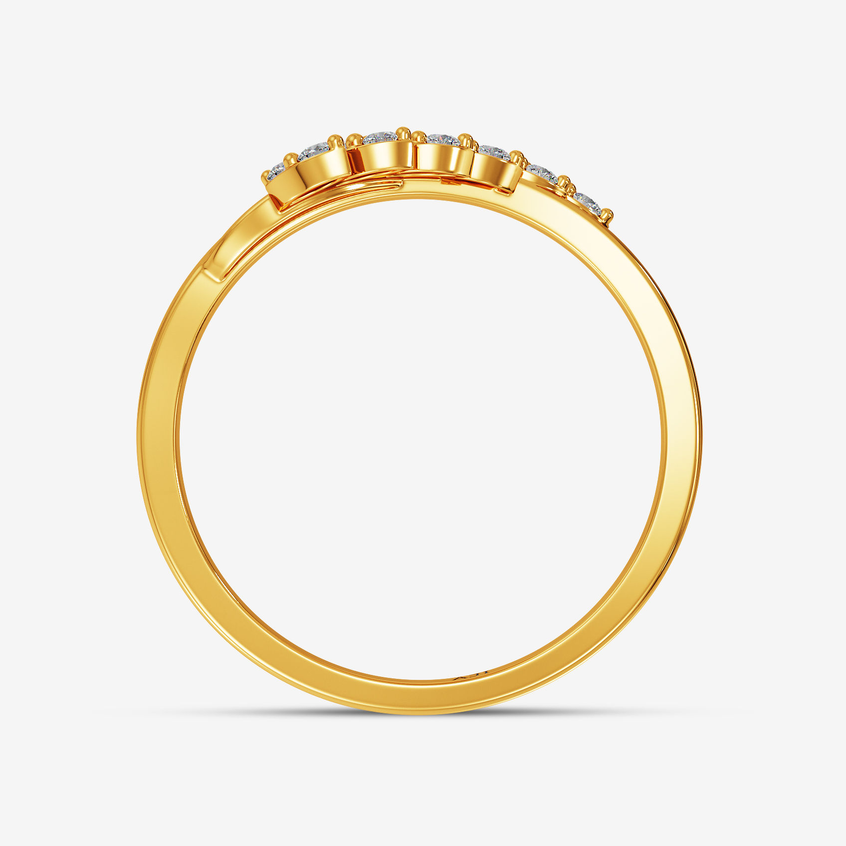Leaf Gold Women Ring alternate view 3