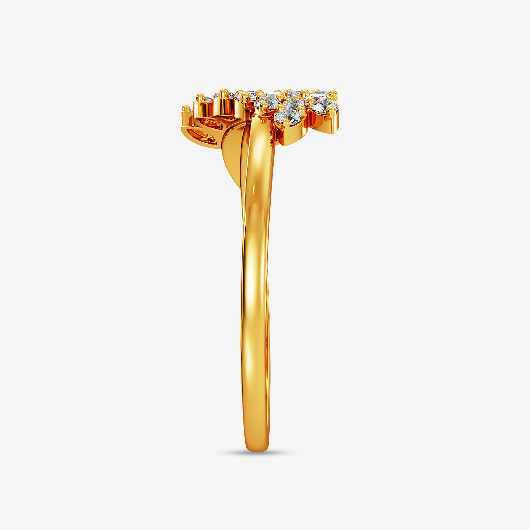 Leaf Gold Women Ring image