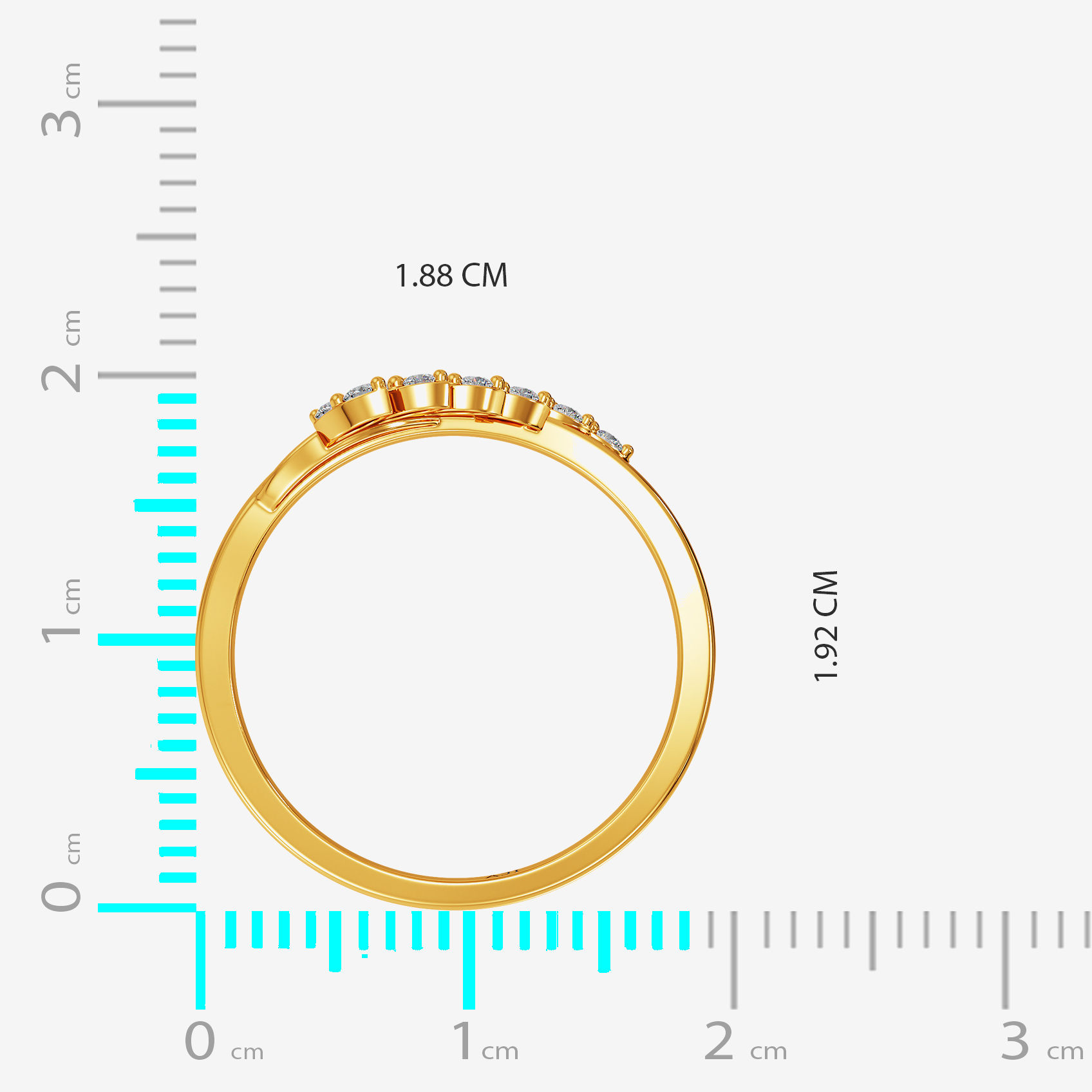 Leaf Gold Women Ring image