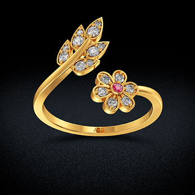 Garland Gold Women Ring alternate view 2