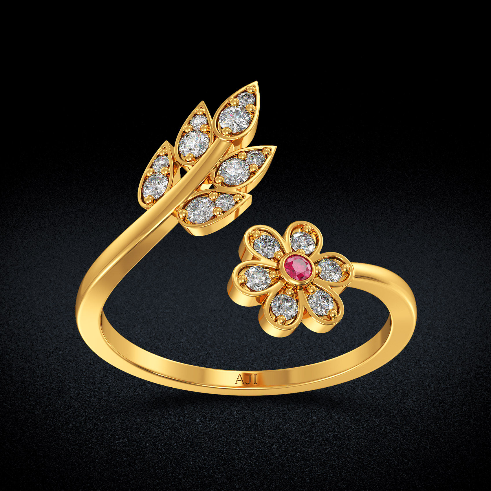 Garland Gold Women Ring image