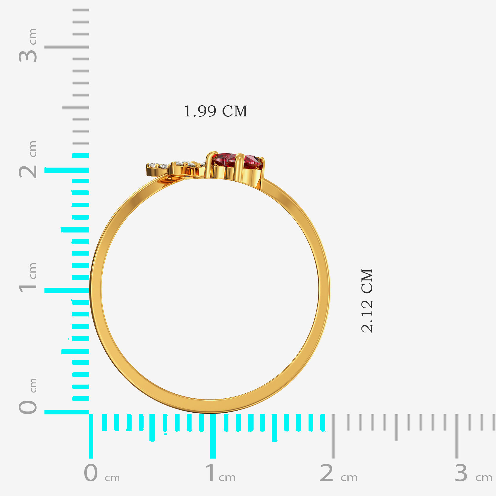 Aster Gold Women Ring image
