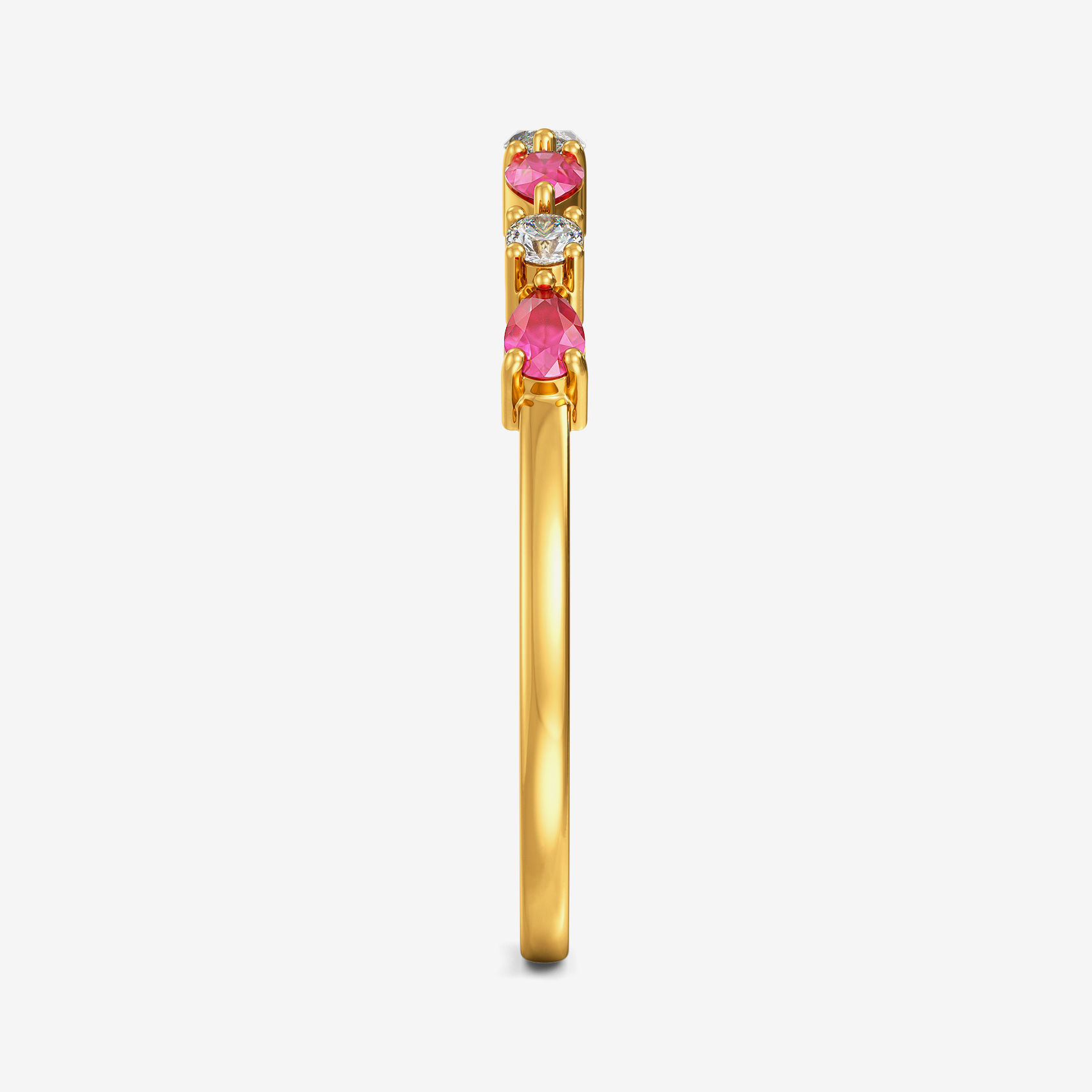 Shimmering Gold Women Ring alternate view 3