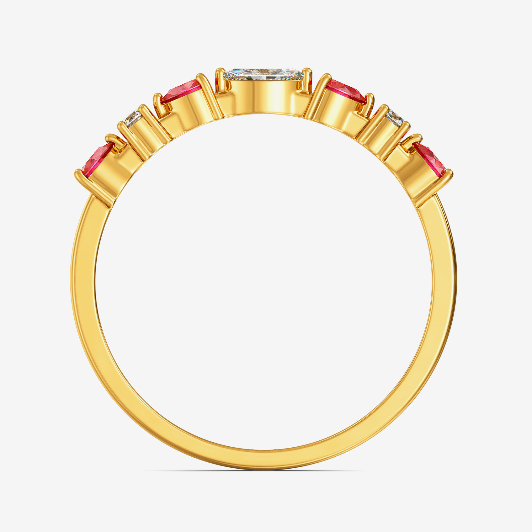 Shimmering Gold Women Ring image
