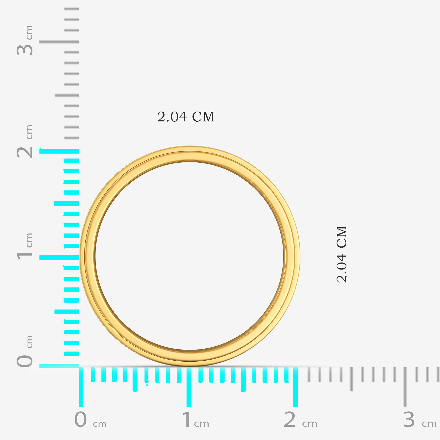 Noble Texture Gold Womens Ring alternate view 3