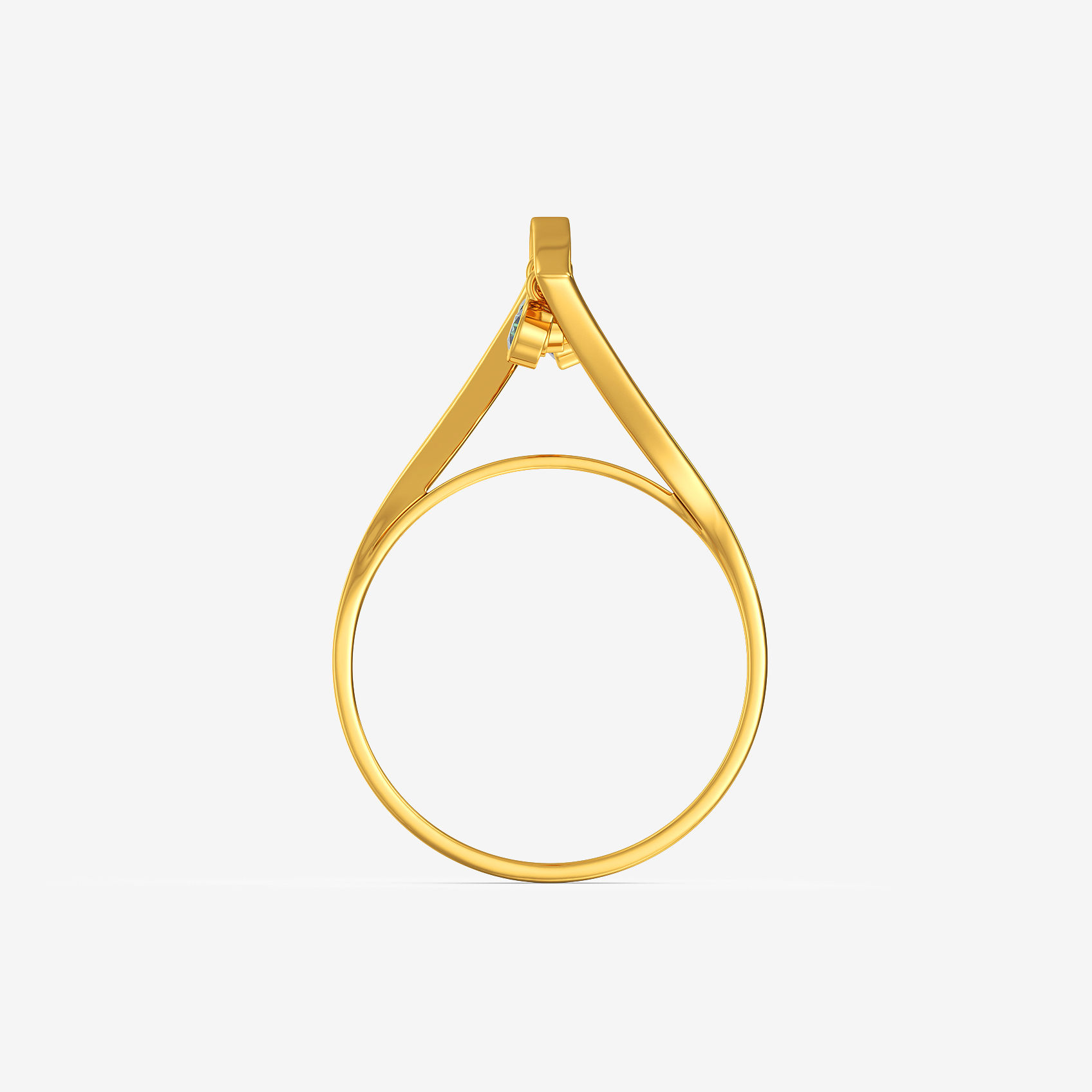 Rainbow Charm Delight Gold Ring alternate view 2