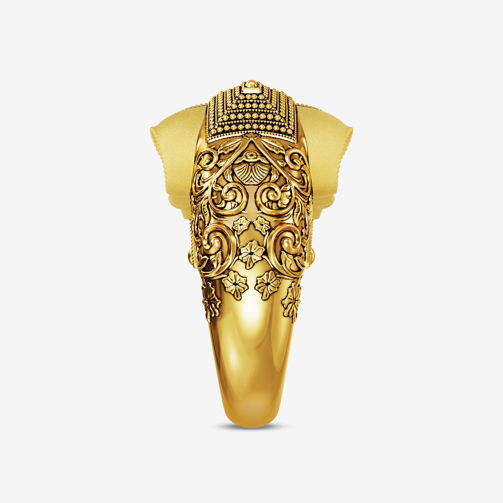 Tusker Elegance Gold Ring alternate view 2