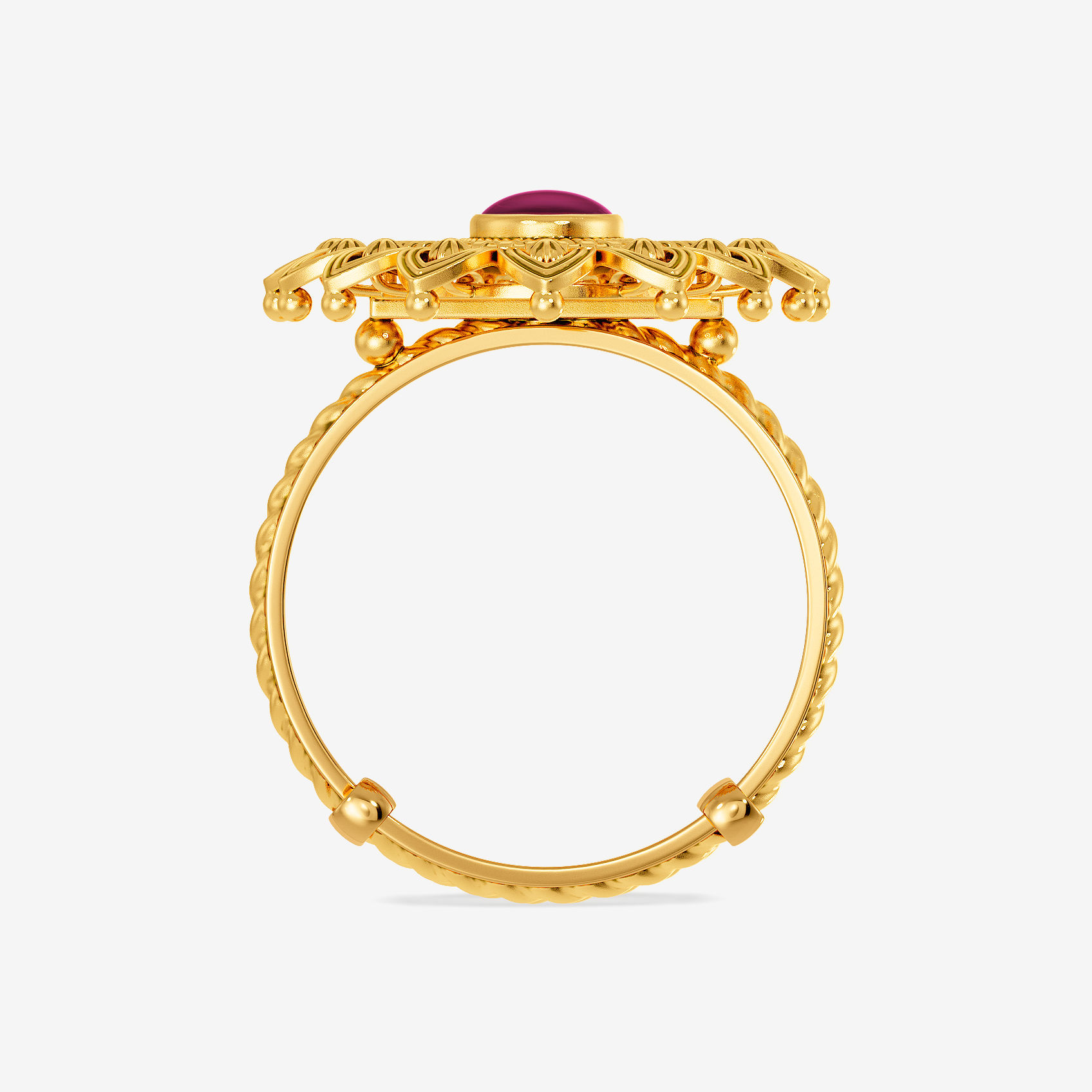 Gilded Bloom Gold Ring alternate view 1