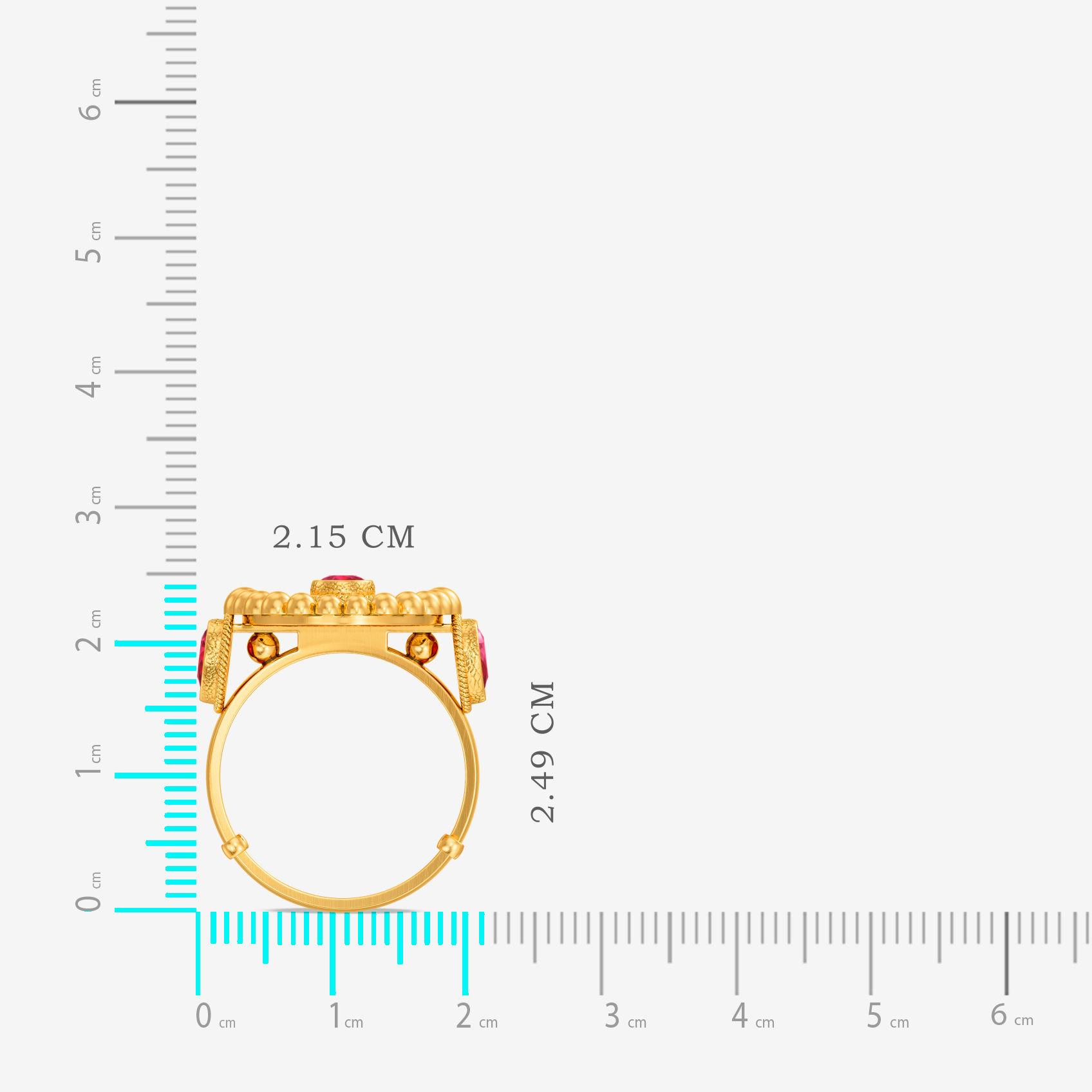 Lustrous Contour Gold Ring alternate view 3