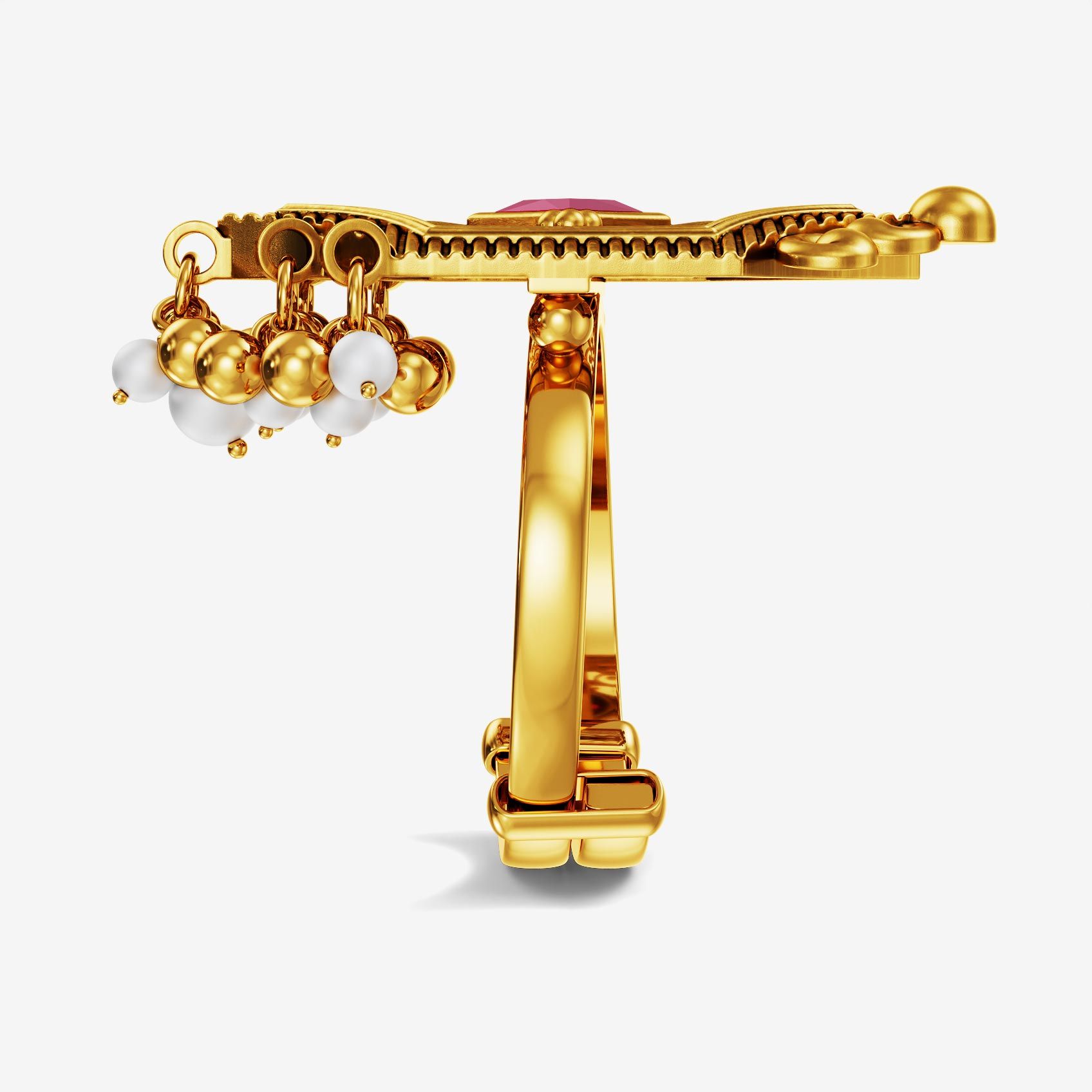 Majestic Bloom Flow Gold Ring alternate view 2