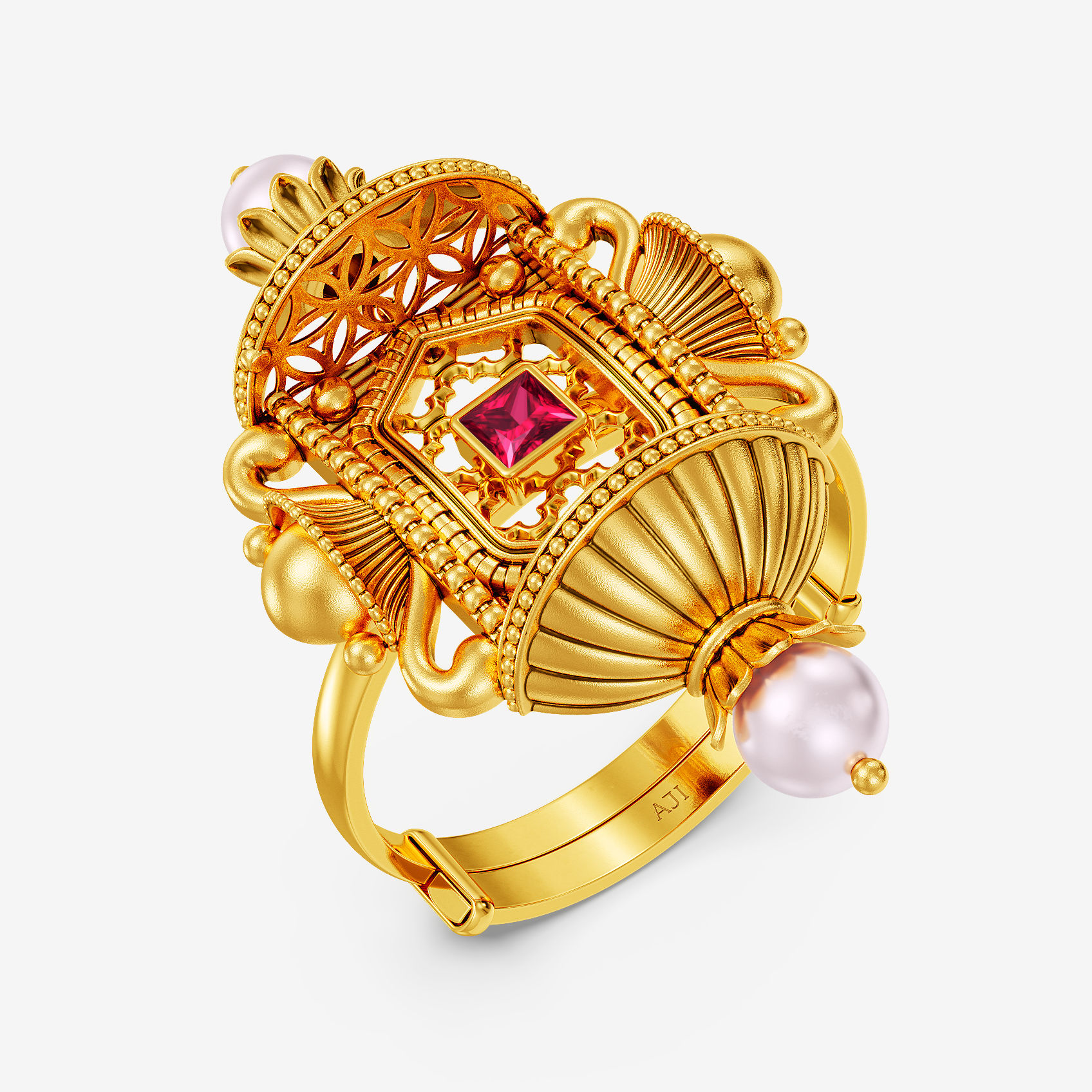 Royal Carriage Gold Ring