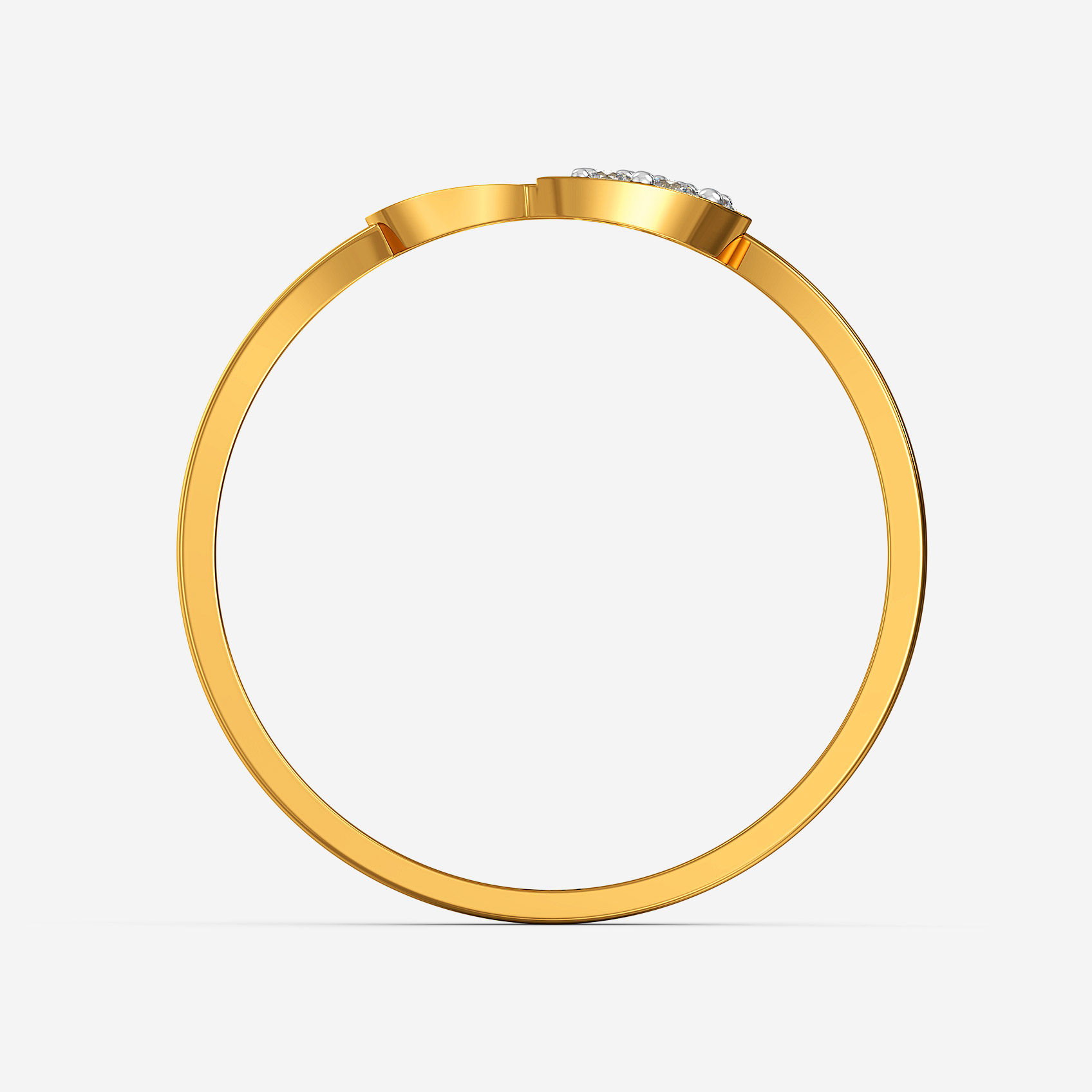 Love Drift Gold Ring alternate view 2