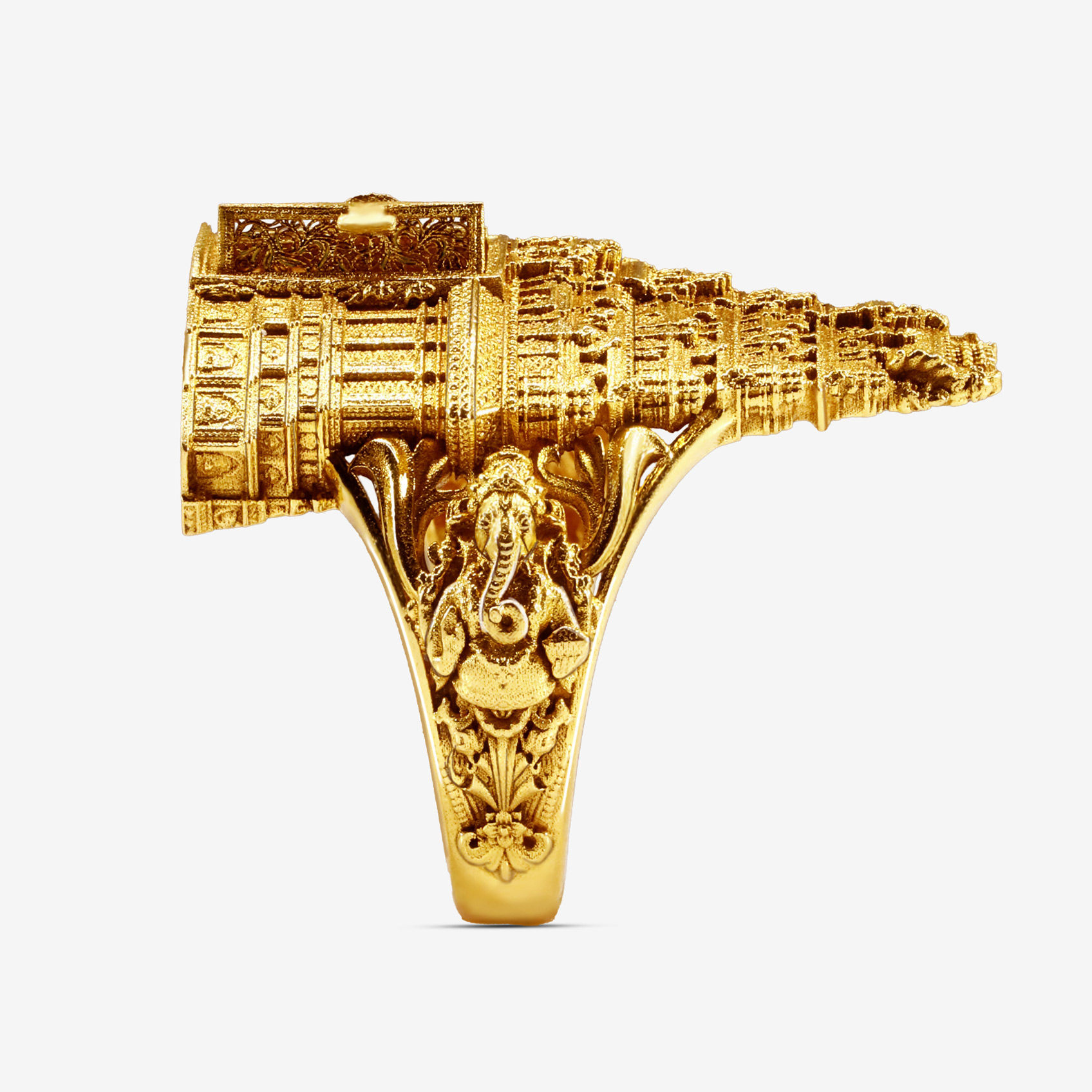 Shrine Ganesha Gold Ring alternate view 1