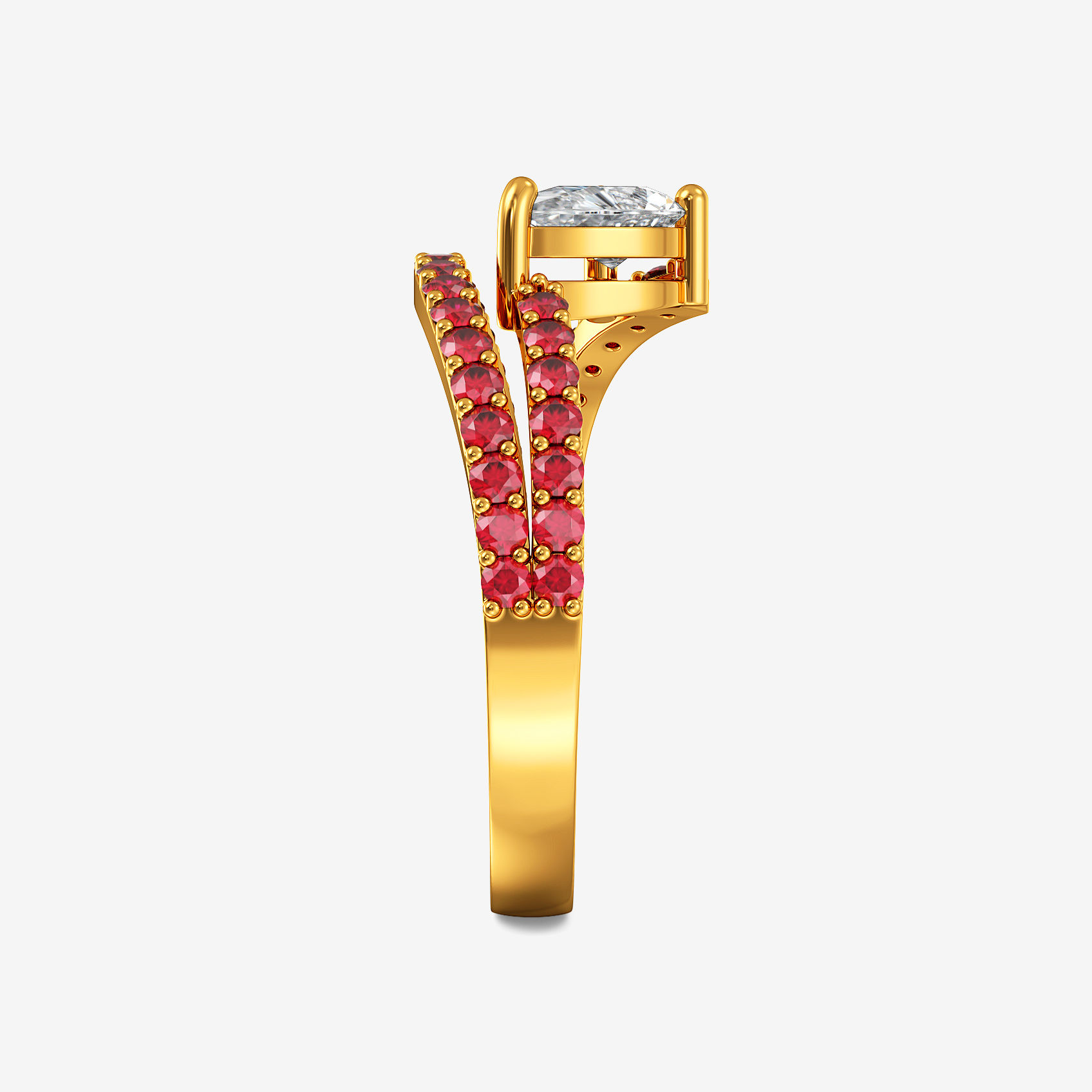 Glint Dew Gold Ring alternate view 1