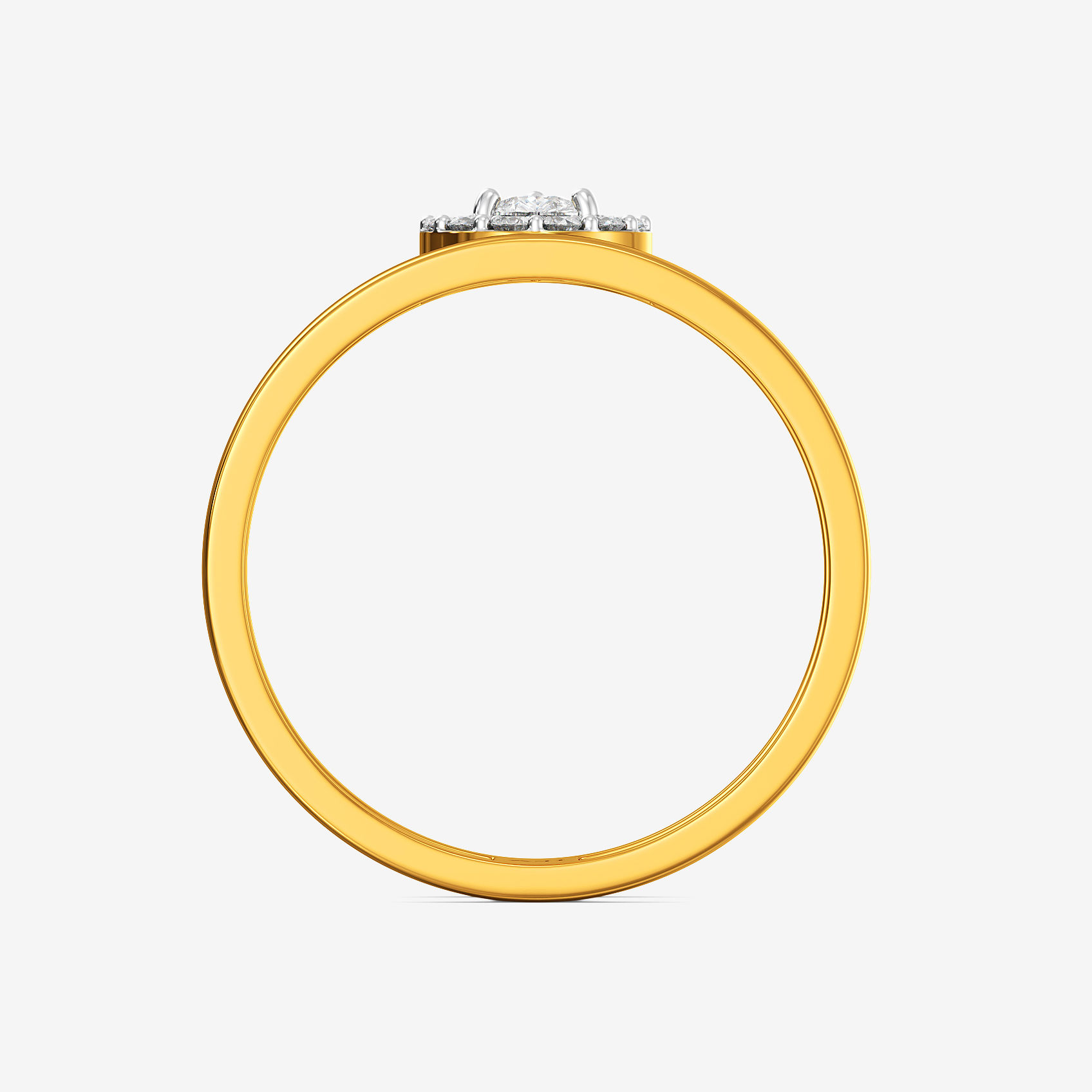 Dewy Stack Gold Ring alternate view 2