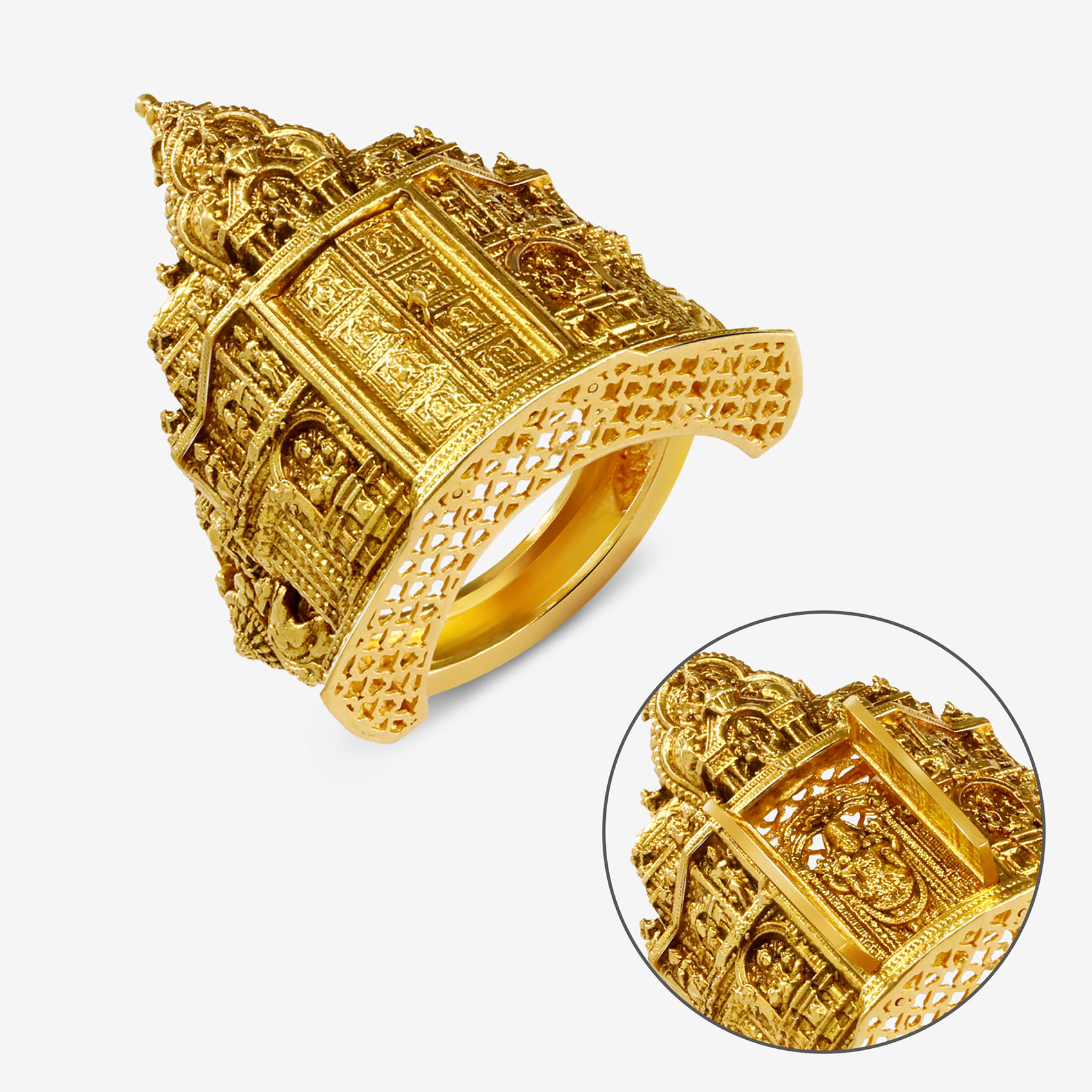 Balaji Darshan Gold Ring