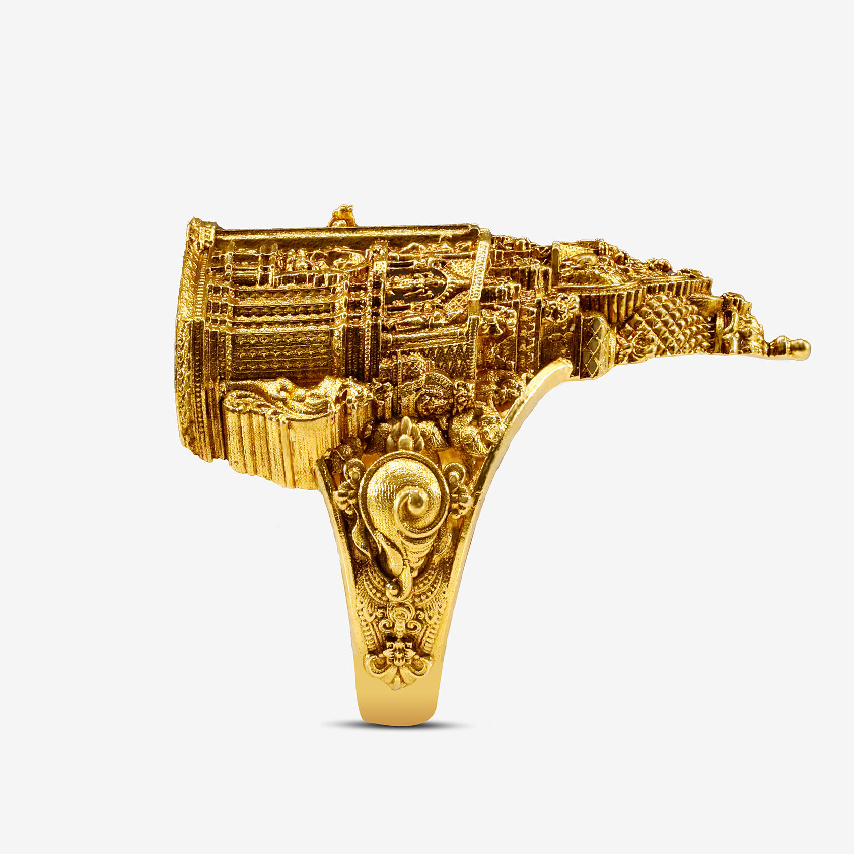 Balaji Darshan Gold Ring alternate view 1