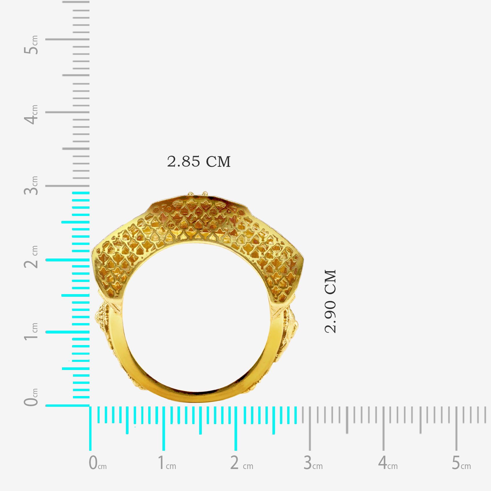 Balaji Darshan Gold Ring alternate view 3