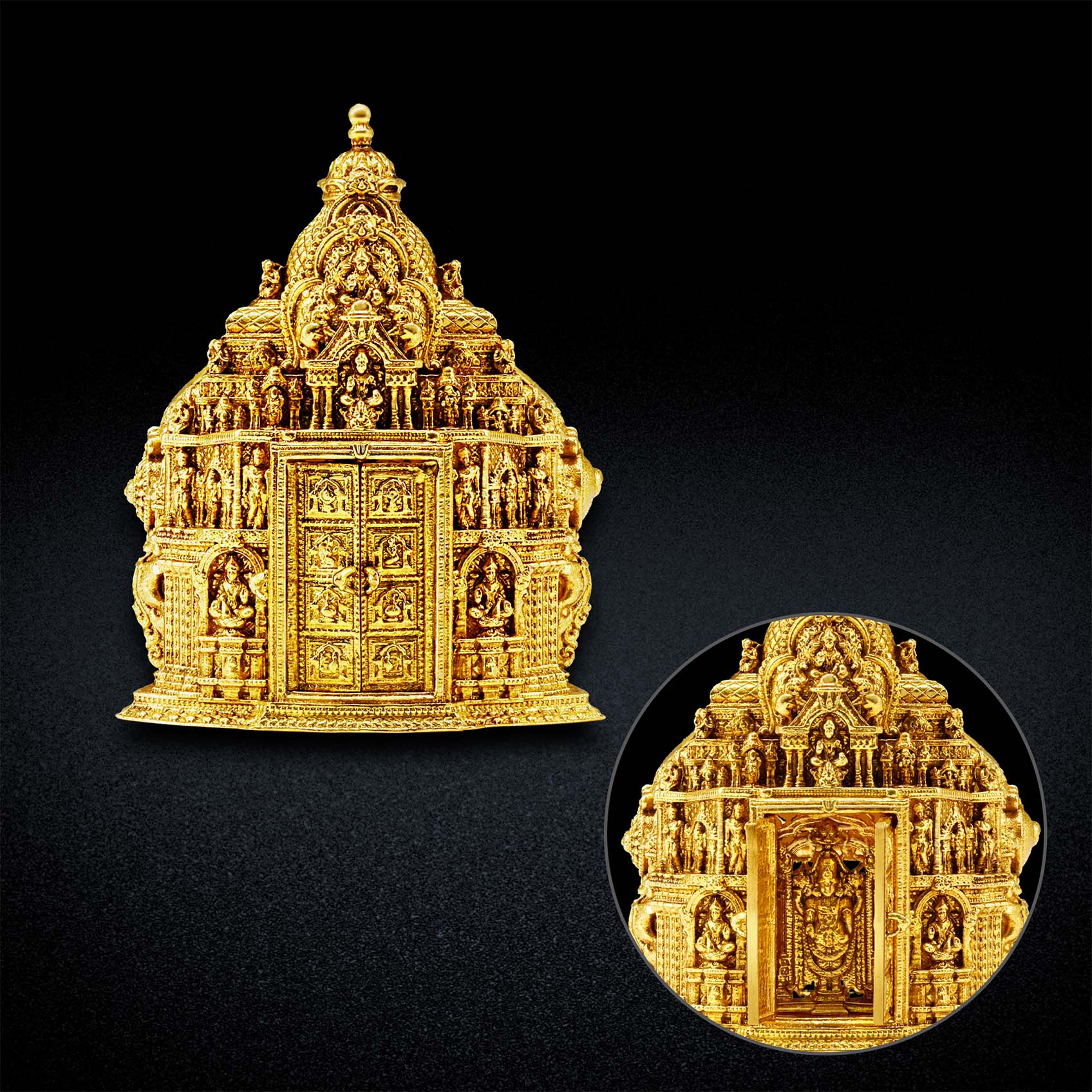 Balaji Darshan Gold Ring image
