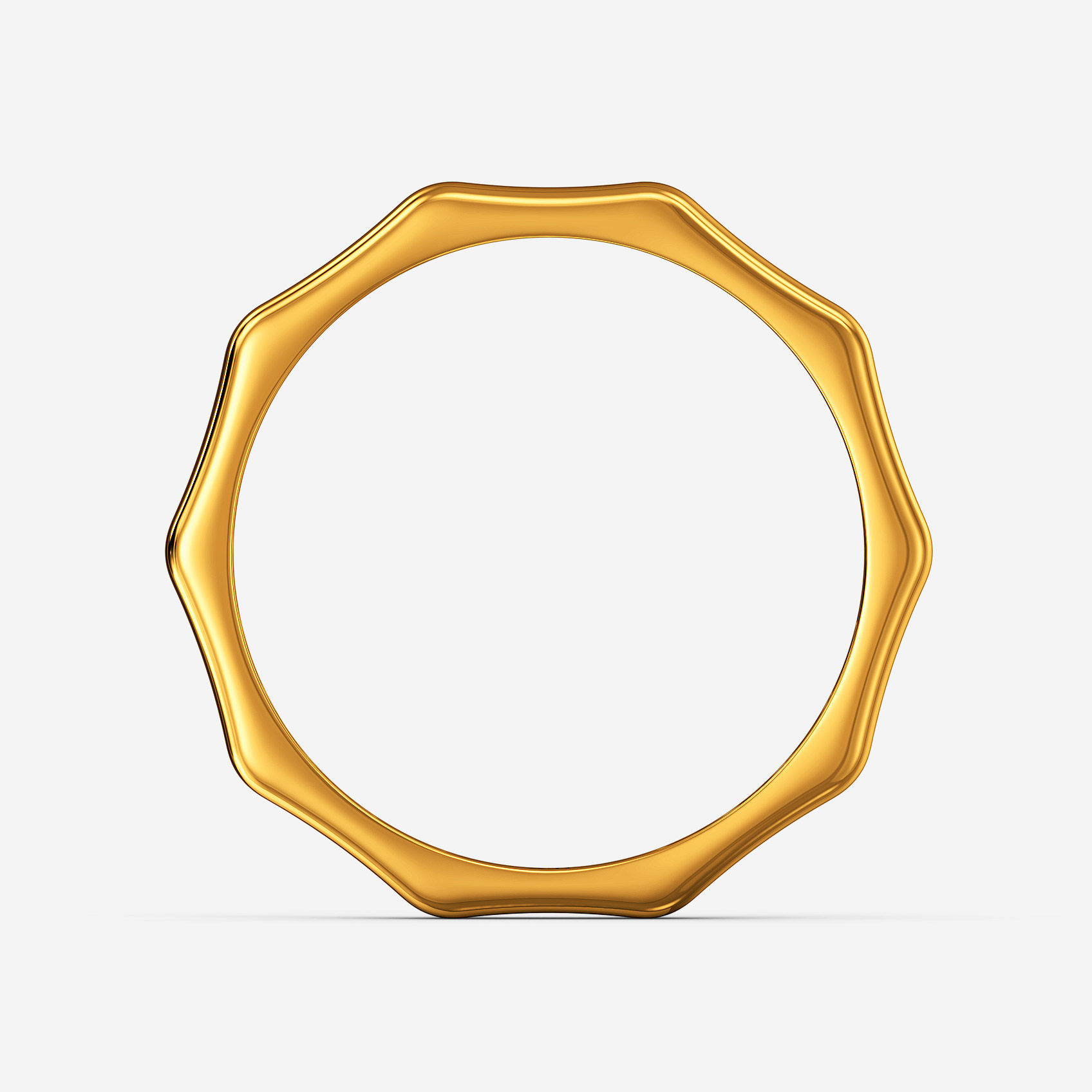 Geo Accent Gold Ring alternate view 2
