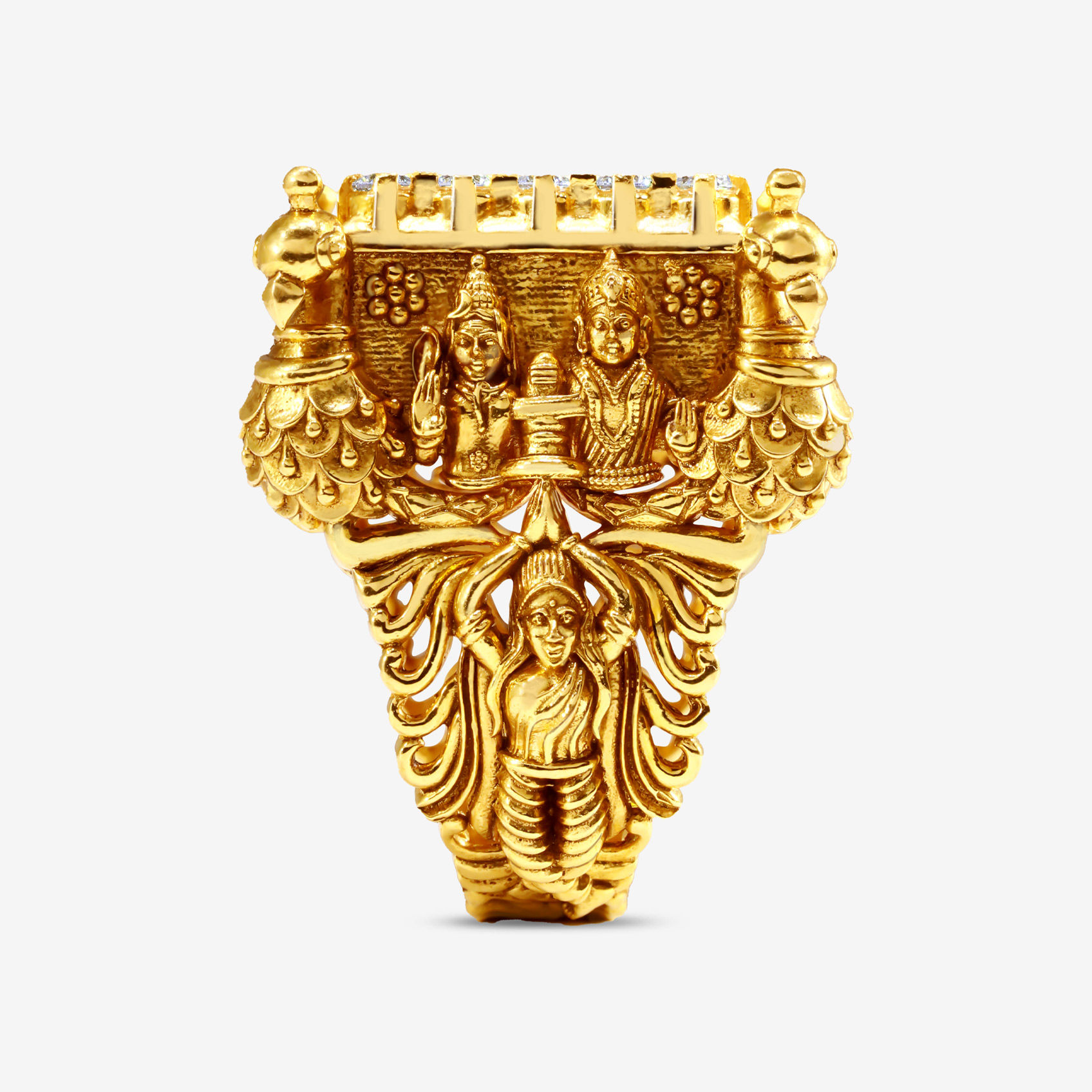 Divine Duo Gold Ring alternate view 1