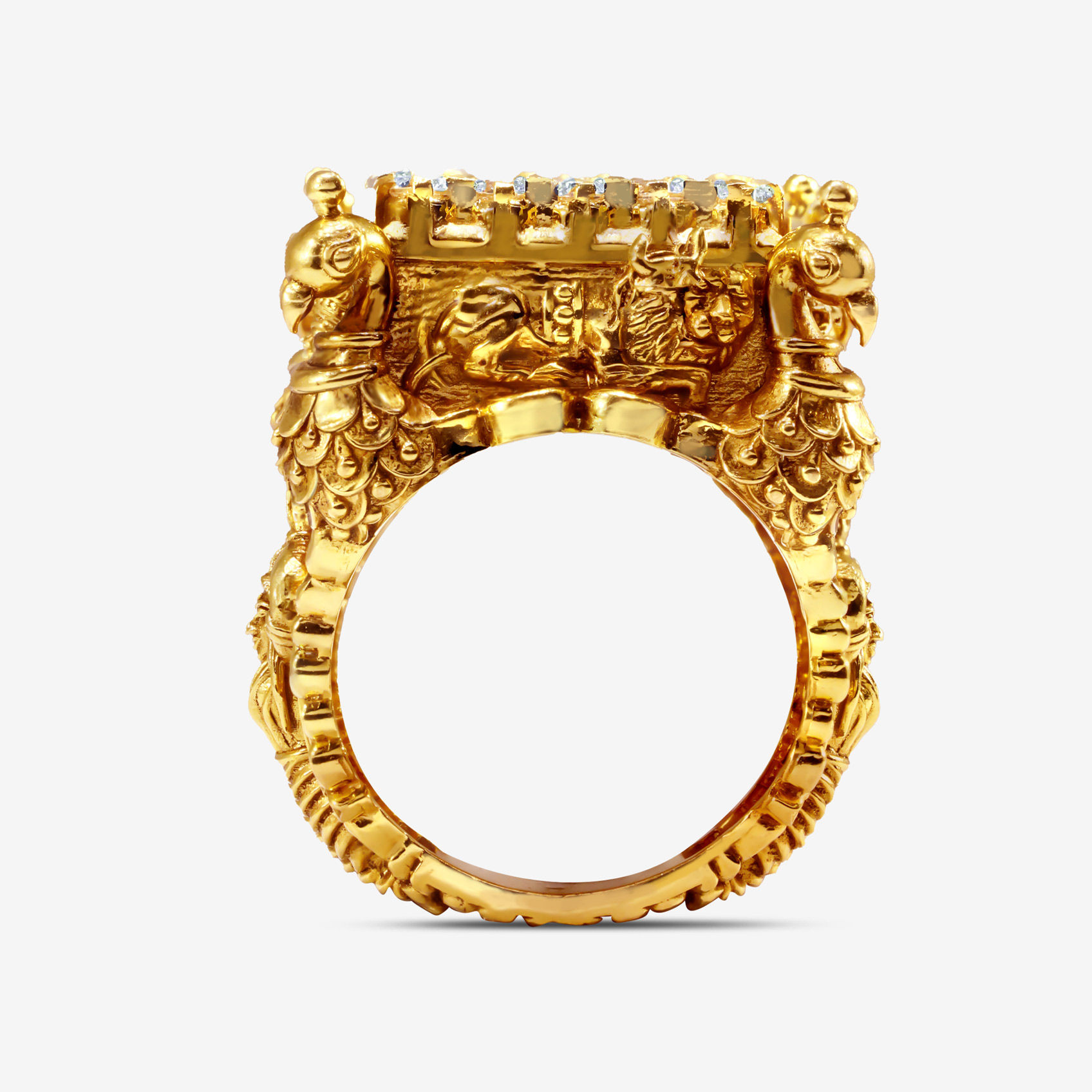 Divine Duo Gold Ring alternate view 2