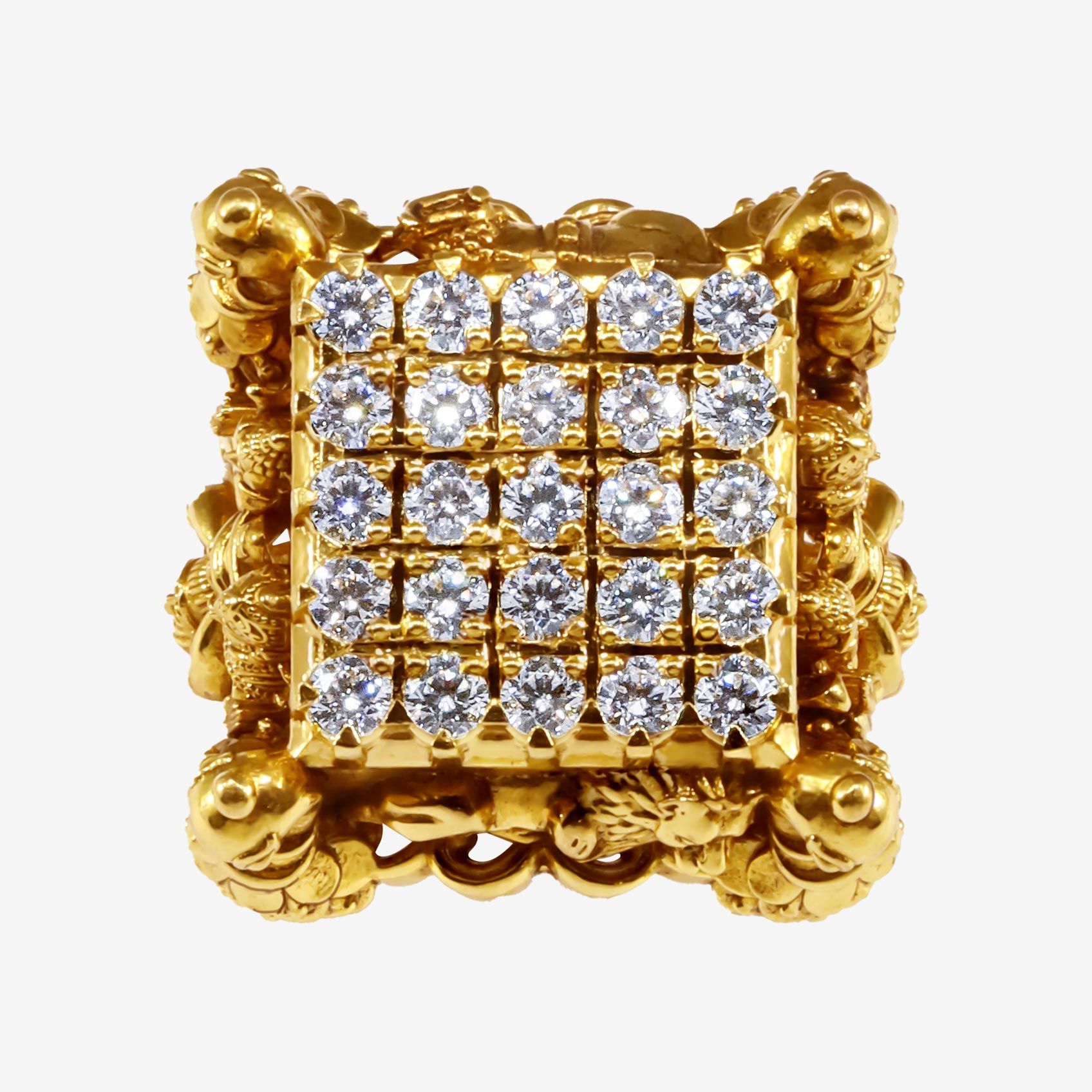 Divine Duo Gold Ring image