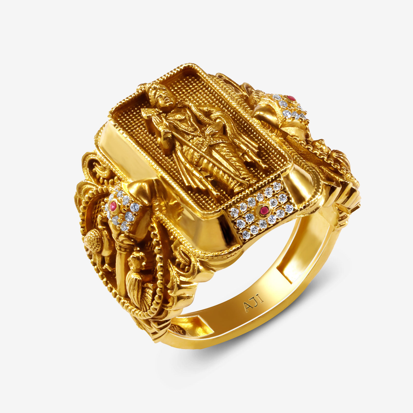 Kartikeya Grace Gold Ring