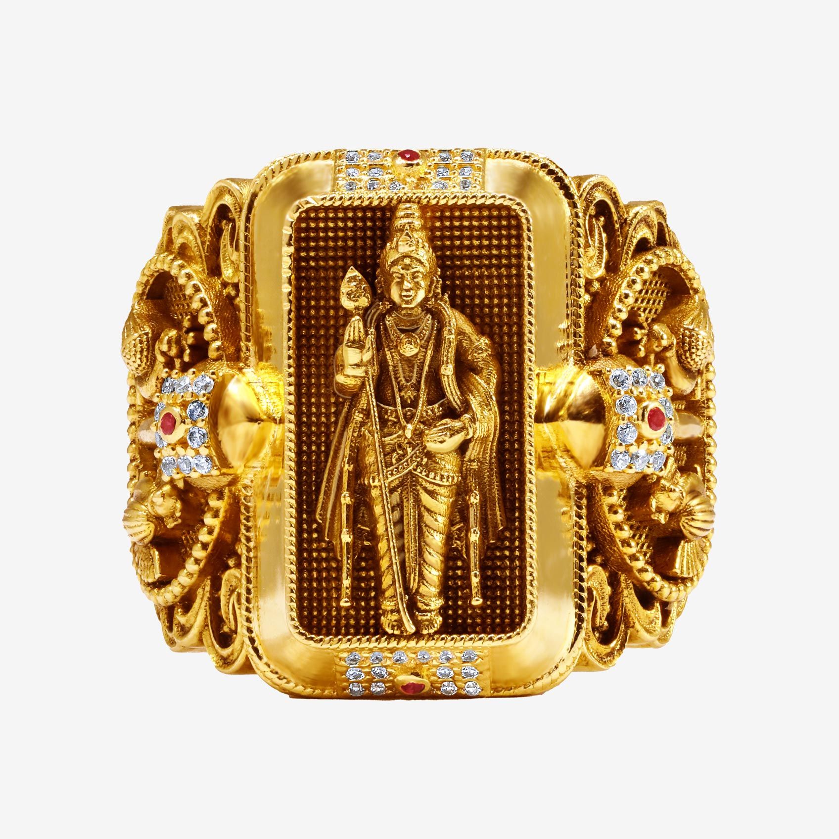 Kartikeya Grace Gold Ring image
