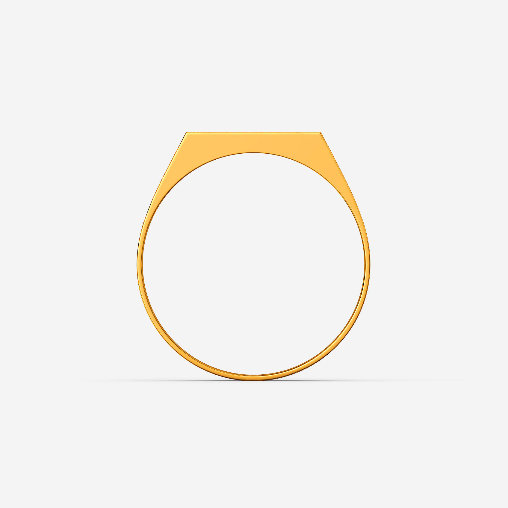 Vine Stripe Gold Kids Ring alternate view 2