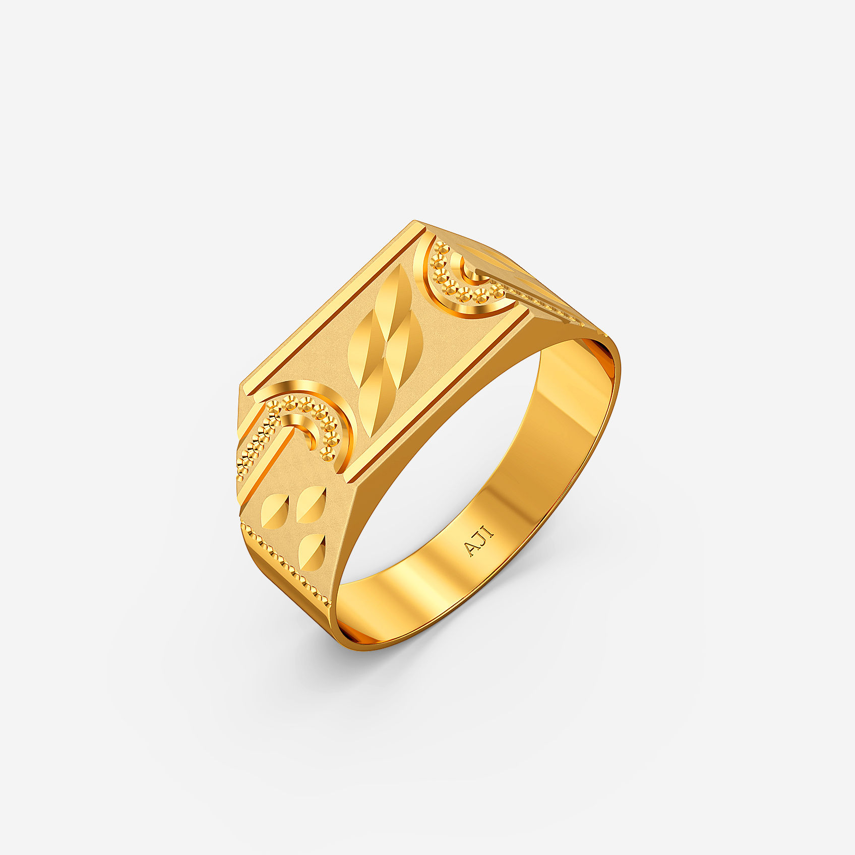 Vine Drift Gold Kids Ring