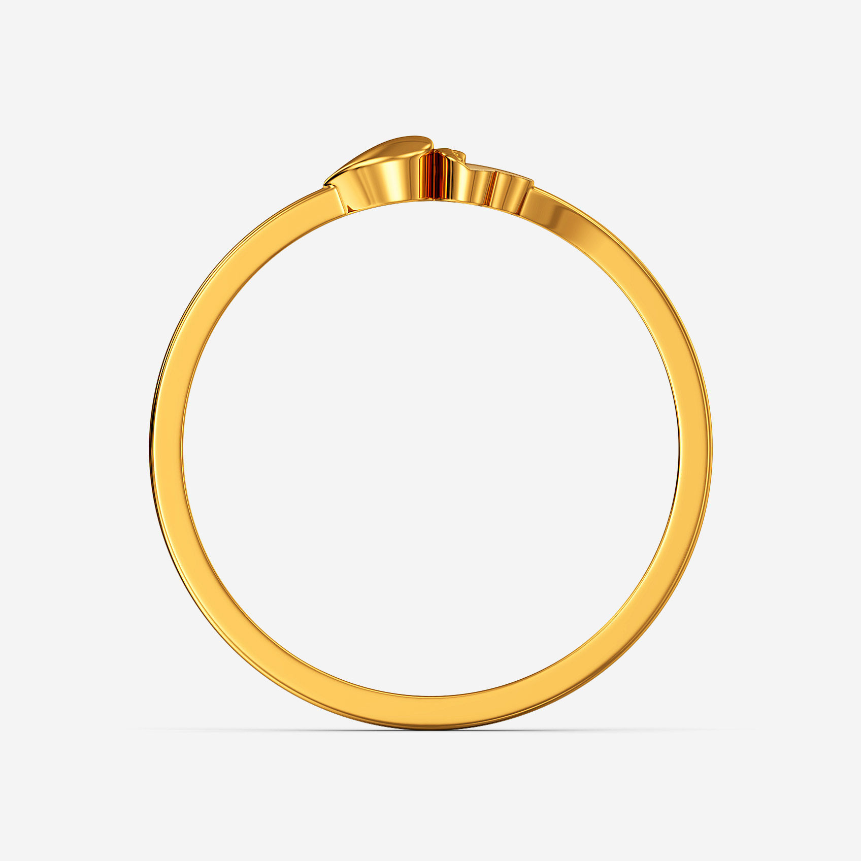 Heart Flora Glow Gold Ring alternate view 2