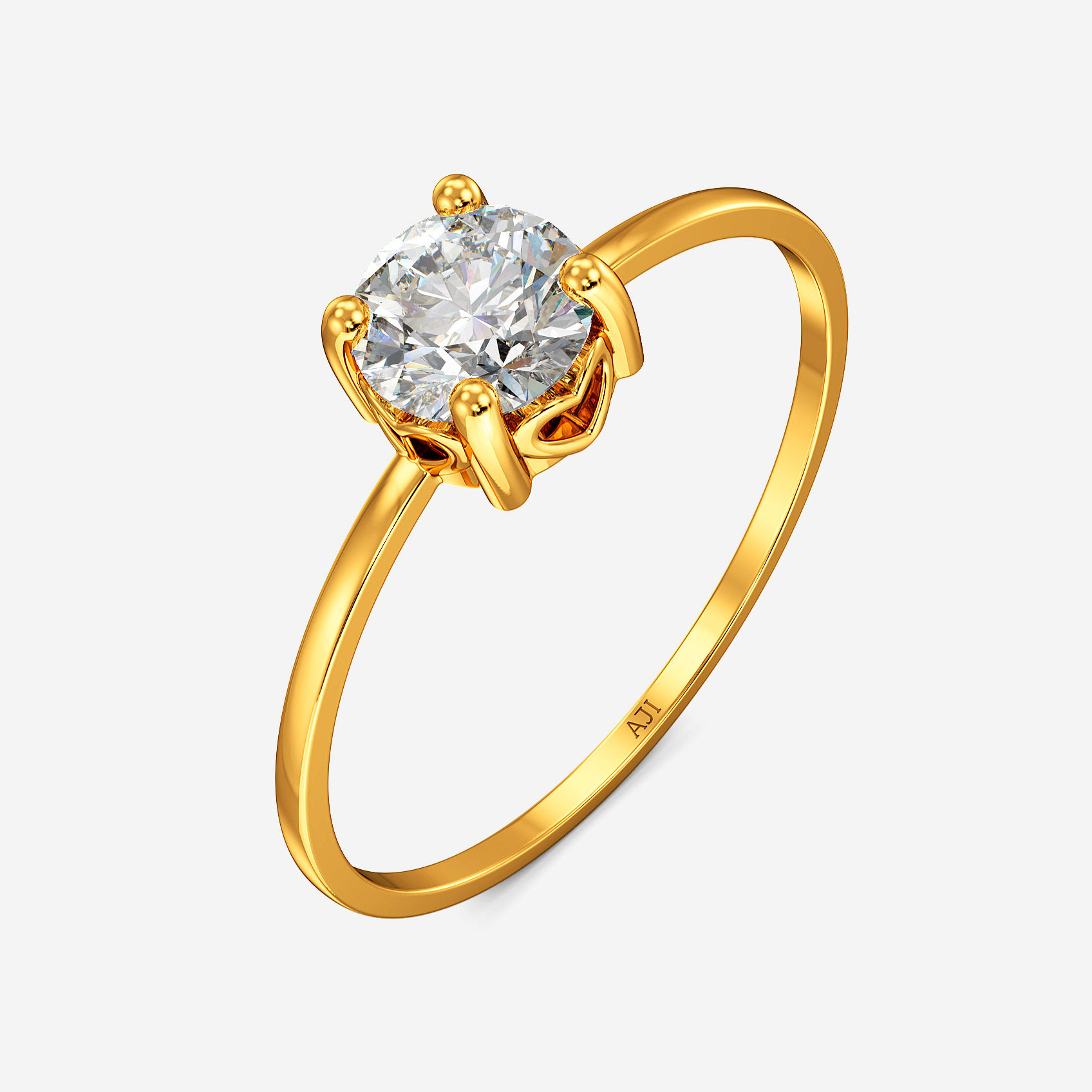 Pure Spark Gold Ring