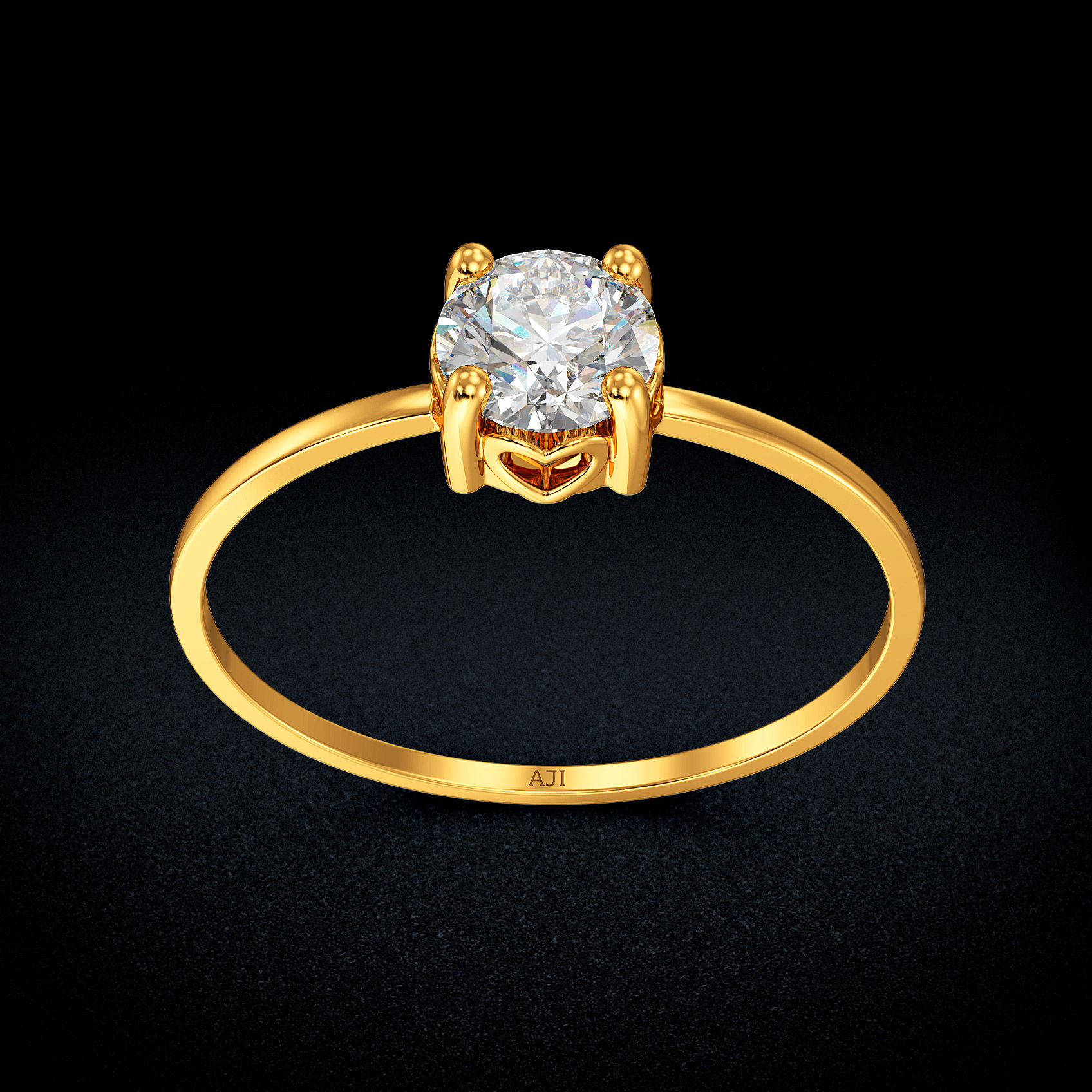 Pure Spark Gold Ring image