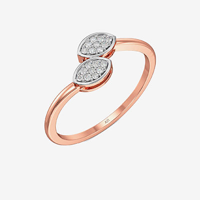 Twin Beads Glam Diamond Ring alternate view 1