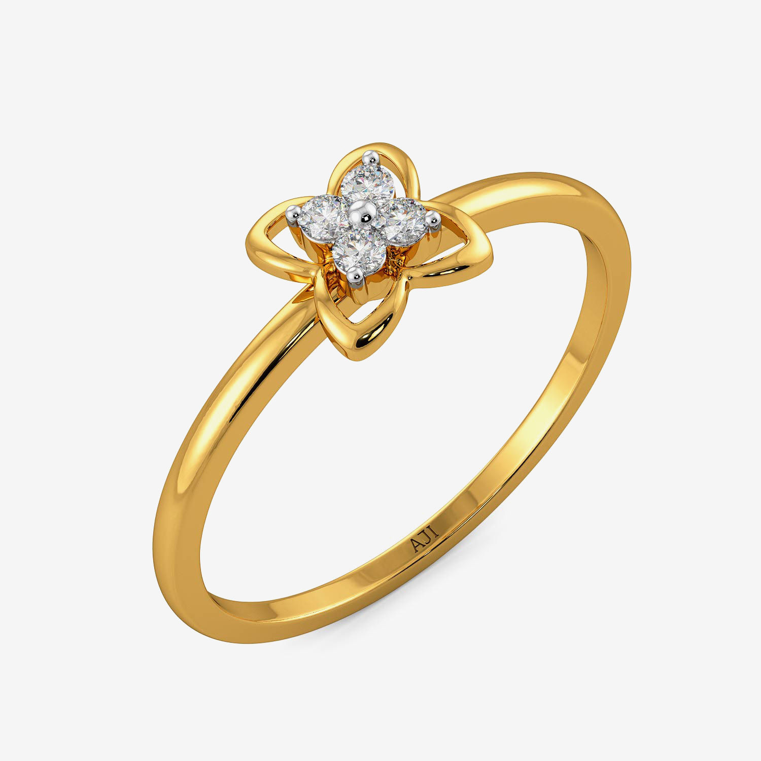 Glam Floret Diamond Ring