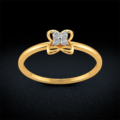 Glam Floret Diamond Ring alternate view 2