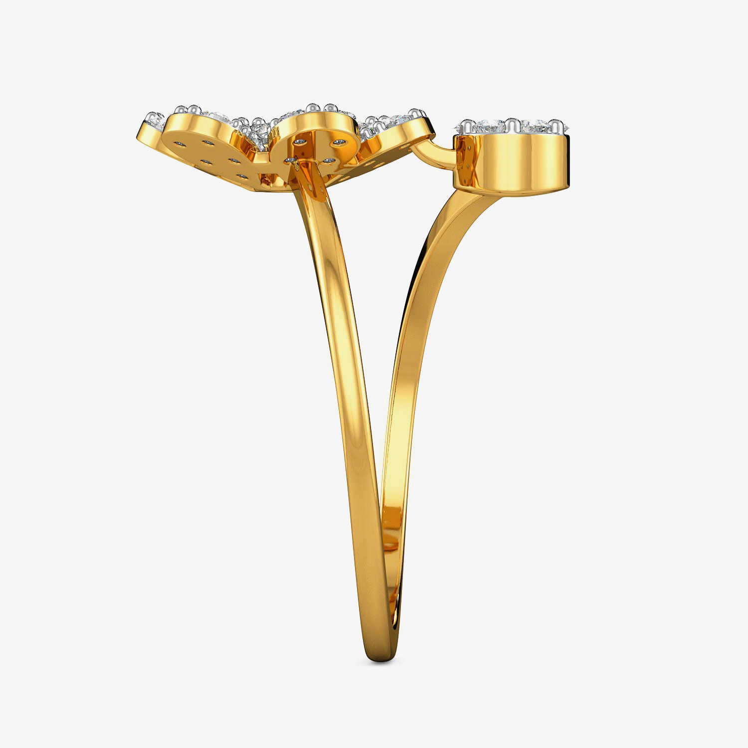 Flaunty Flax Diamond Ring image