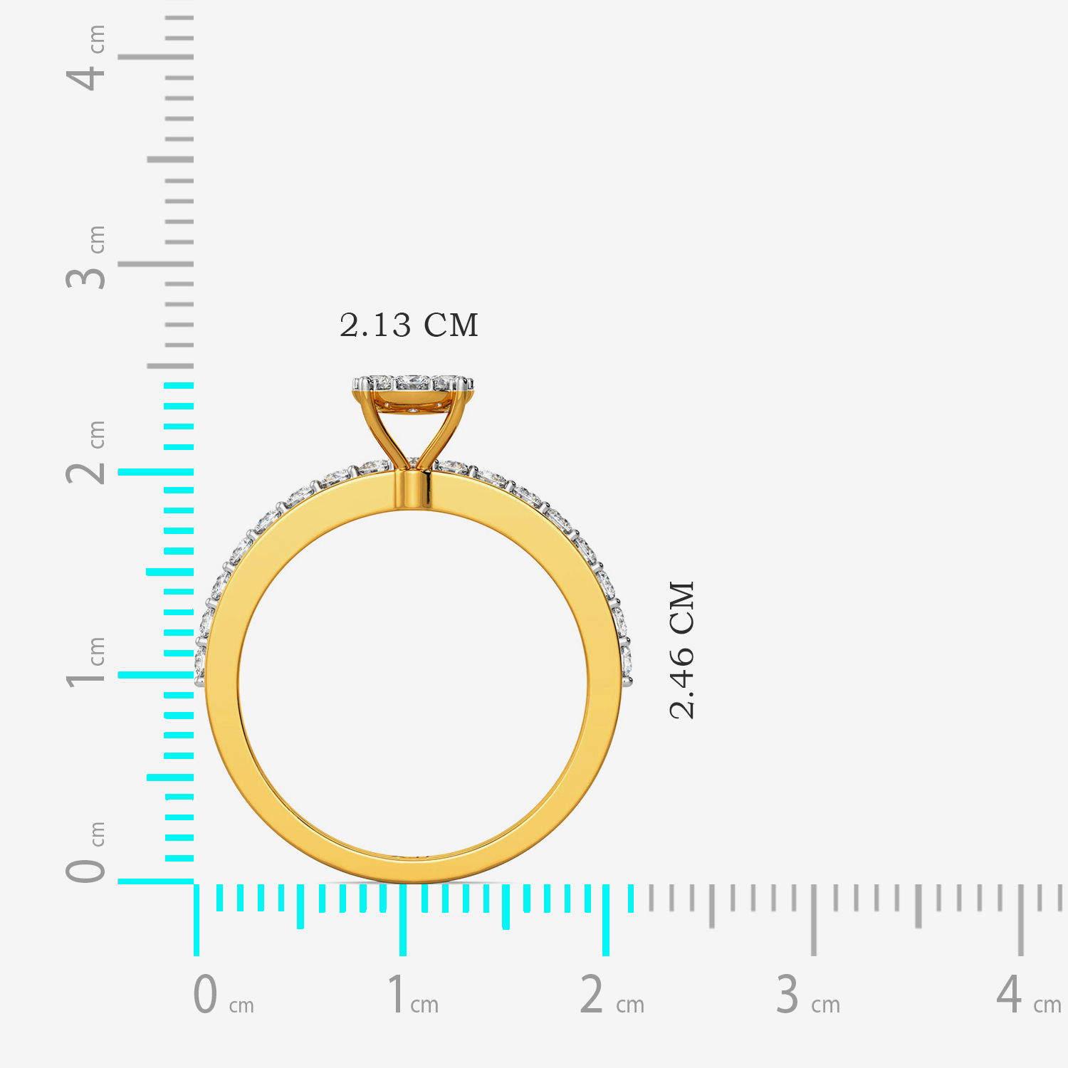 Shining Star Diamond Ring image