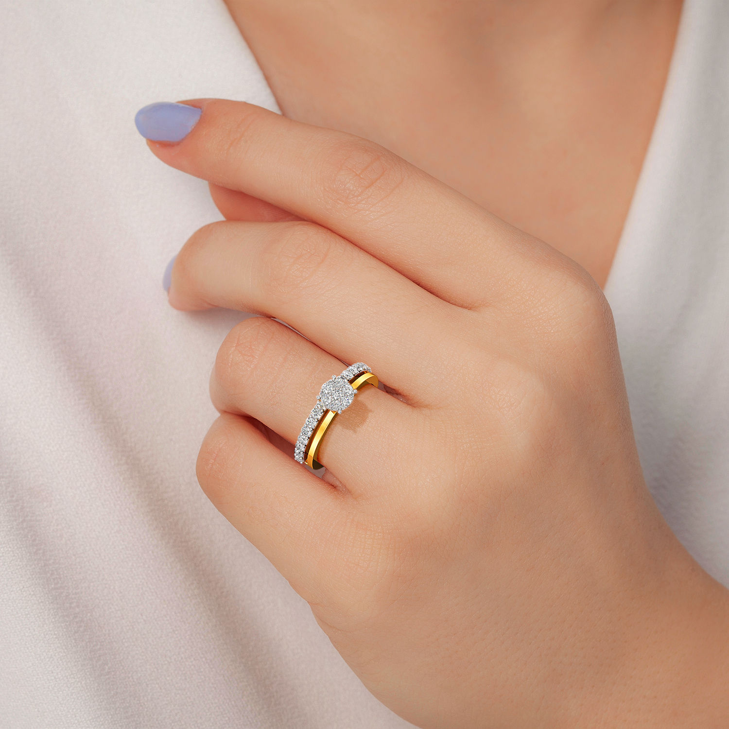 Shining Star Diamond Ring image