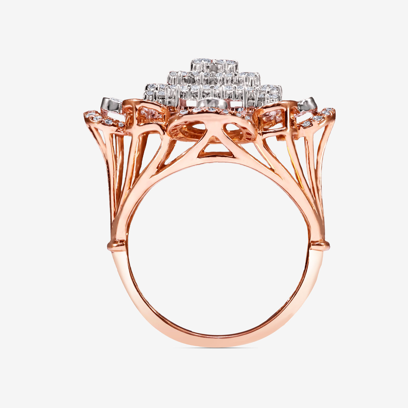 Vintage Ethnic Diamond Ring alternate view 2