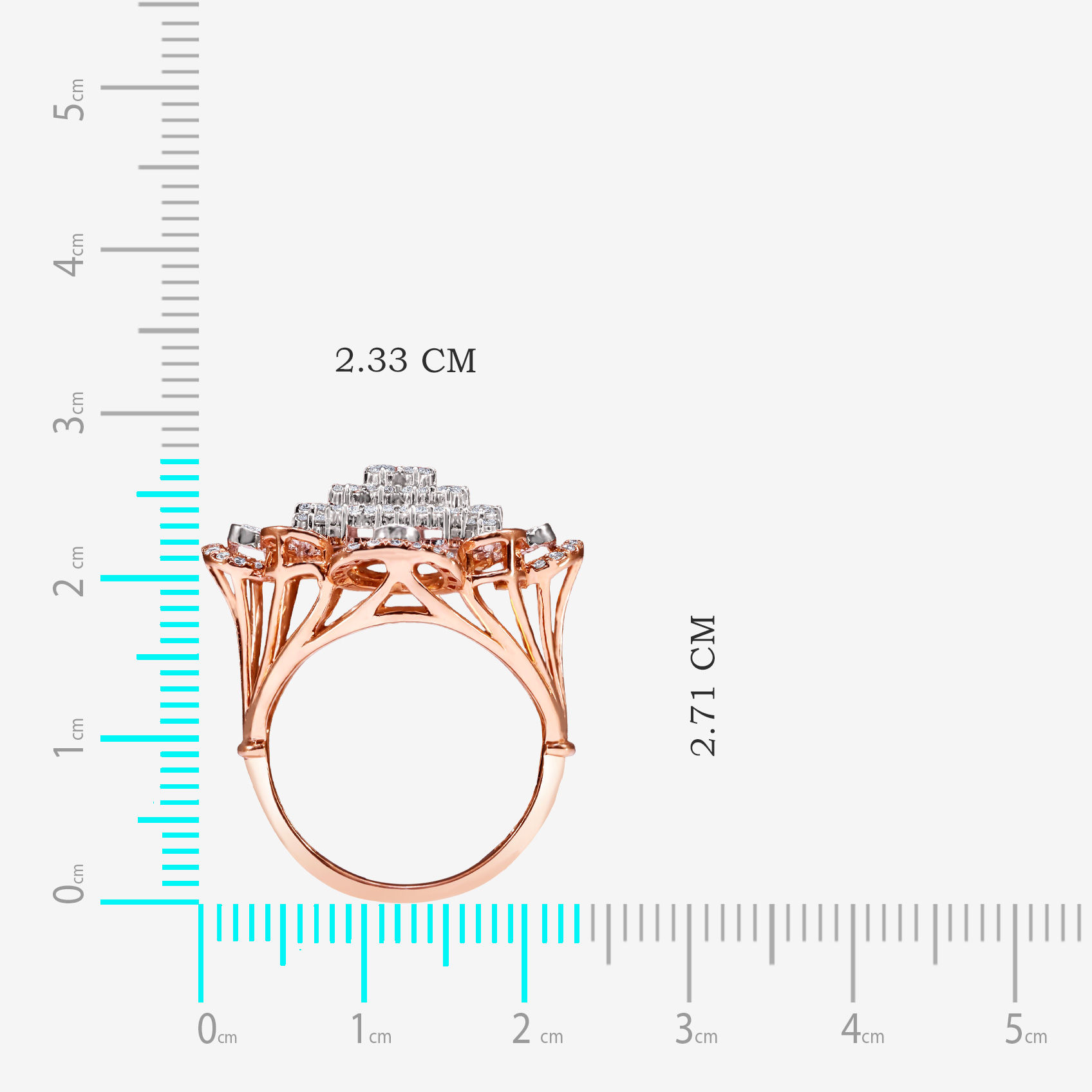 Vintage Ethnic Diamond Ring alternate view 3