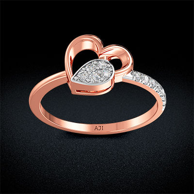 Blazing Heart Diamond Ring alternate view 2