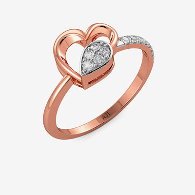 Blazing Heart Diamond Ring alternate view 1