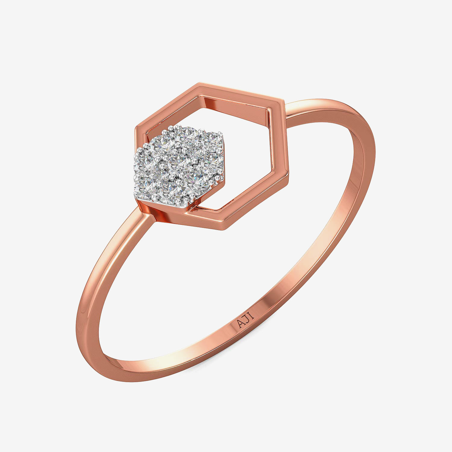 Galaxy Hexa Diamond Ring
