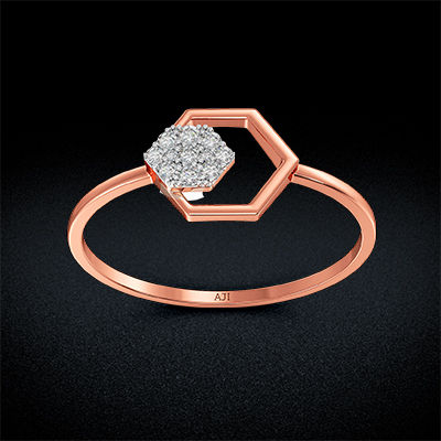 Galaxy Hexa Diamond Ring alternate view 2