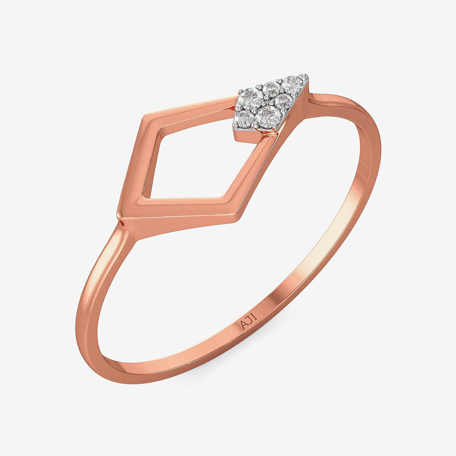 Shimmering Kite Double Box Diamond Ring by Joyalukkas