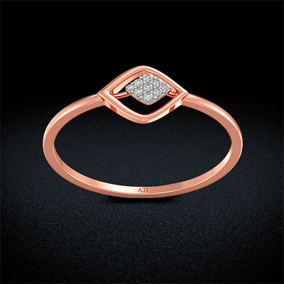 Diamond Leaflet Ring alternate view 2