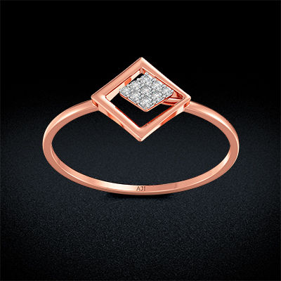 Kite Arrow Diamond Ring alternate view 2
