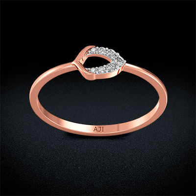 Sweet Acorn Diamond Ring alternate view 2